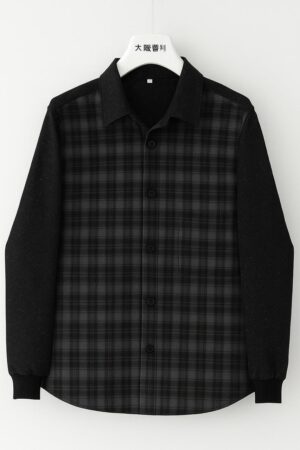 Checkered Black Shirt